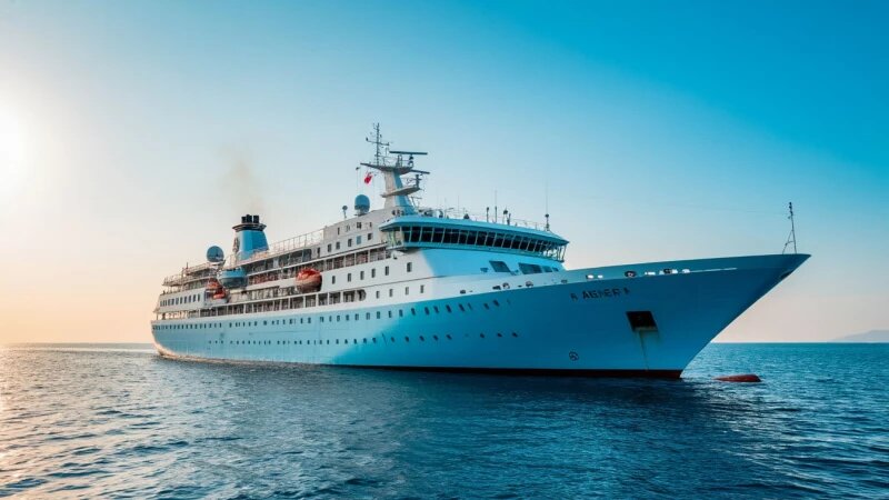     Морское судно. shedevrum.ai