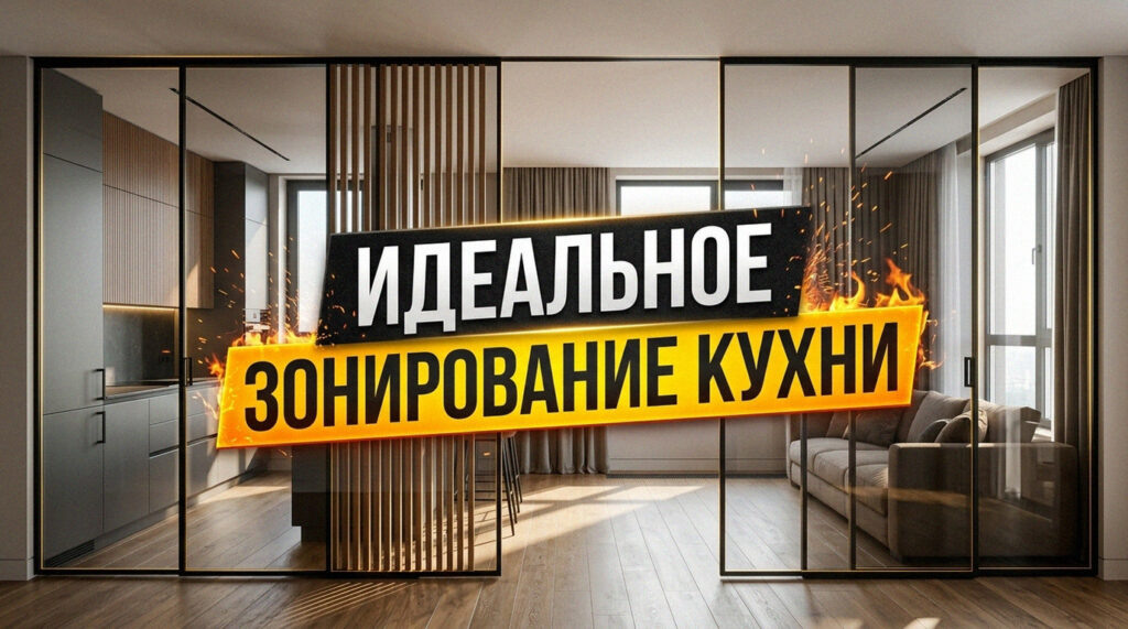    Стильная комбинированная перегородка для зонирования пространства, сочетающая стекло, металл и дерево. GarderobSystem