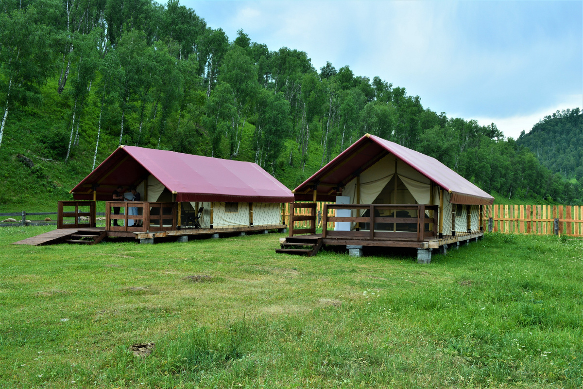Глэмпинг в Горном Алтае
