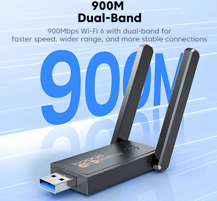 Toocki беспроводной адаптер WiFi6