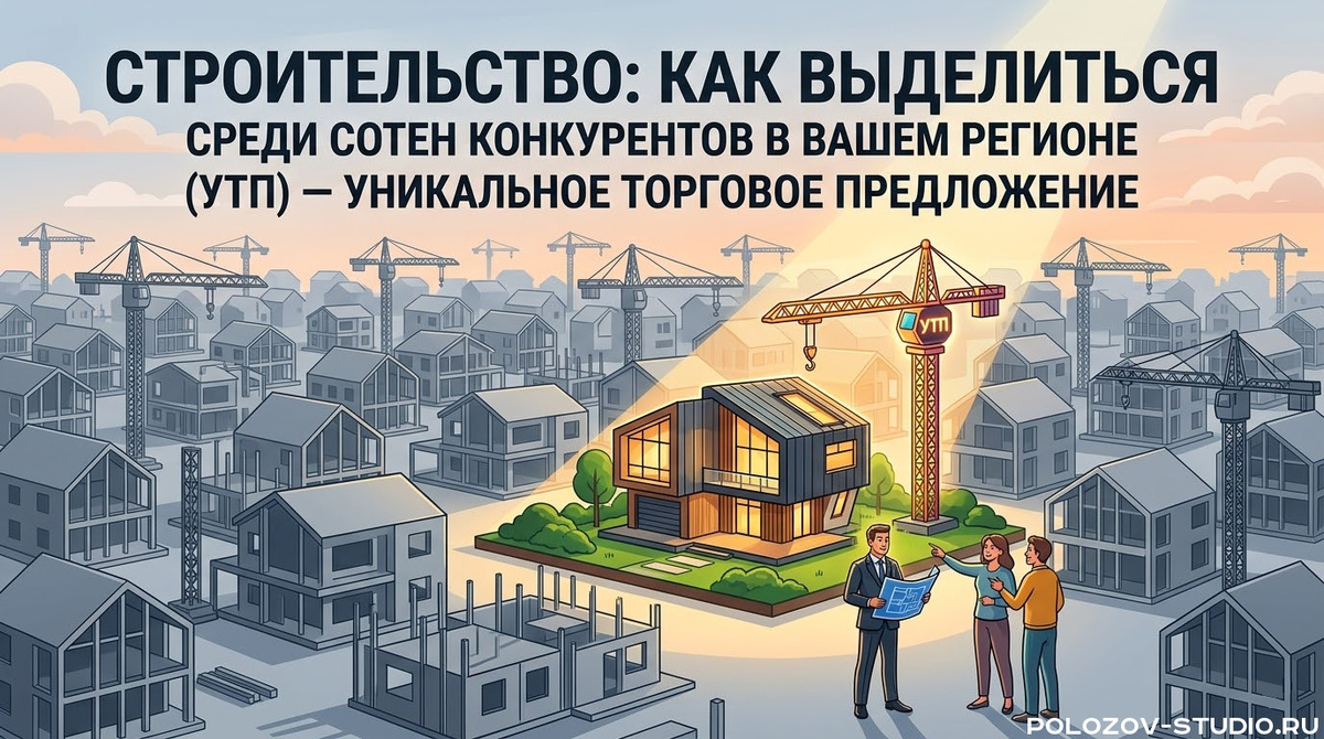 Как выделиться среди сотен других строительных компаний в вашем регионе (УТП).