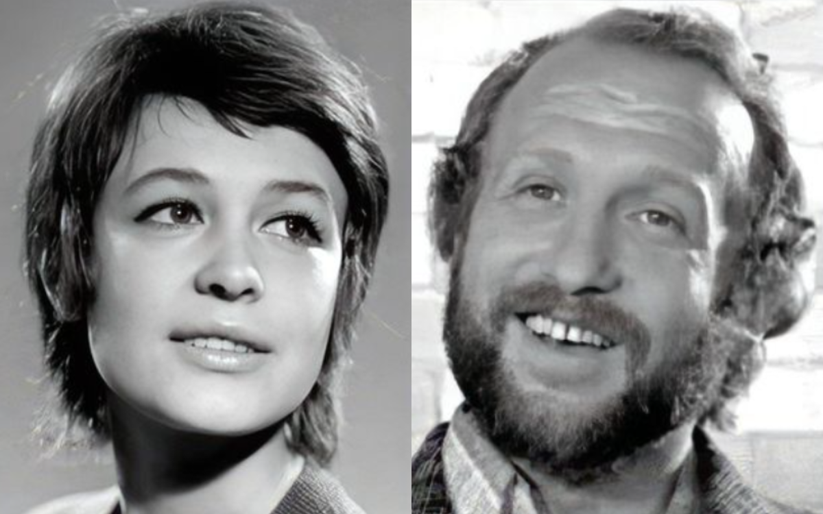 на фото Марина Неелова и Анатолий Васильев 