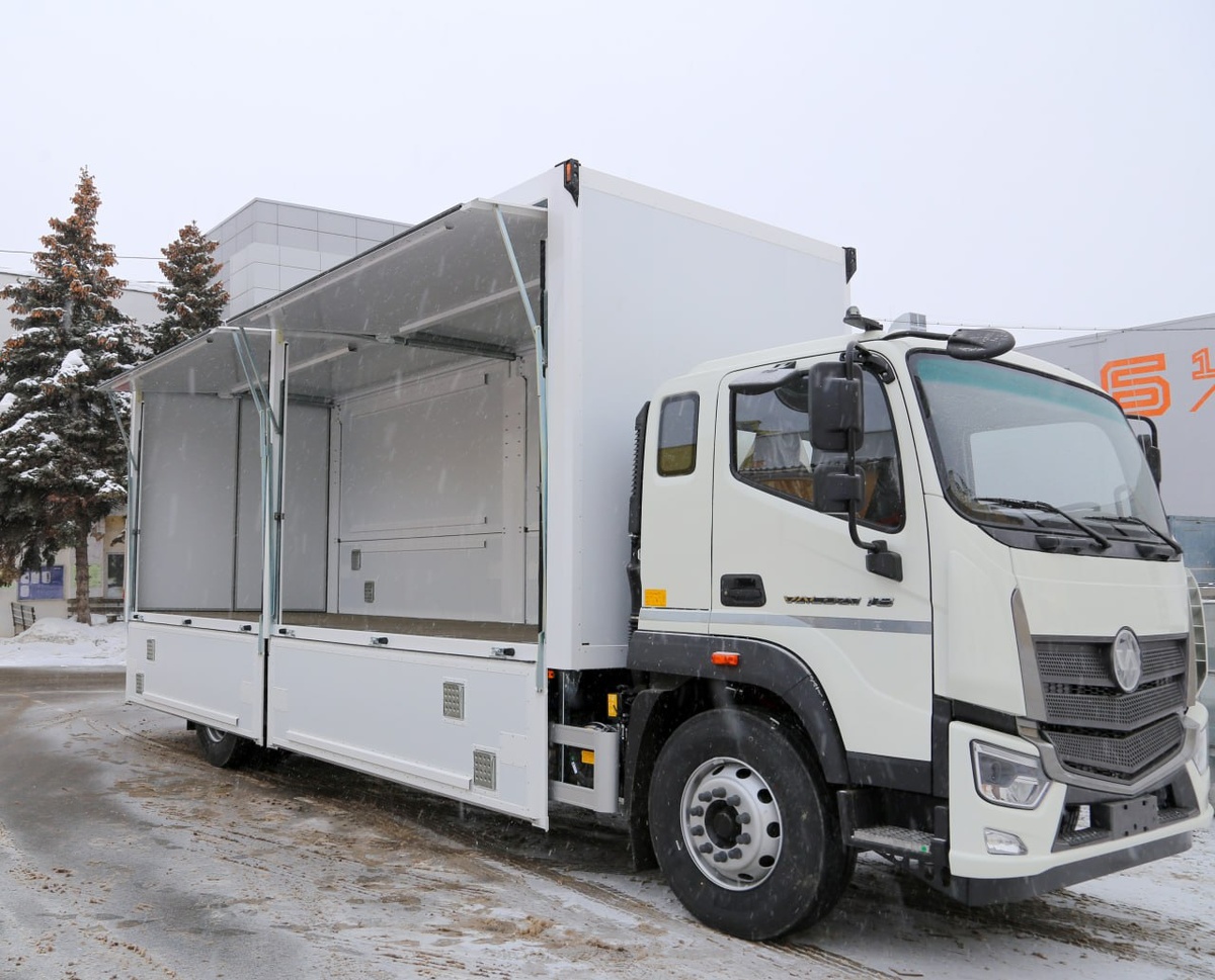     Новый фургон «Промавто» на базе «Валдай 18»