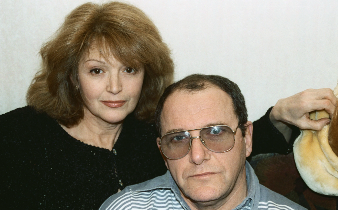 на фото Эммануил Виторган и Алла Балтер