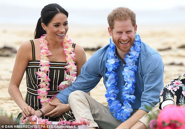 Фото из первой поездки - настоящего королевского тура - Сассексов в Австралию в 2018 году