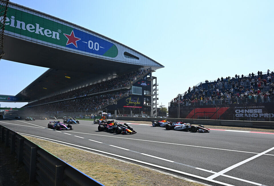    Стартовая решетка гонки Формулы 1 в КитаеGetty Images / Red Bull Content Pool