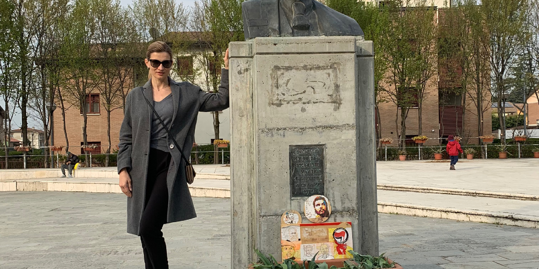 Миска под хохлому, улица Гагарина и бюст Ленина. Эхо коммунизма в Италии