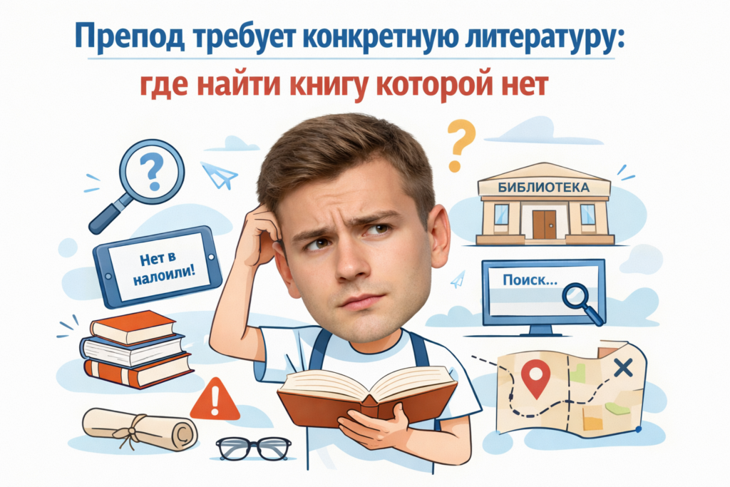    Где найти нужную книгу для выполнения задания преподавателя admin