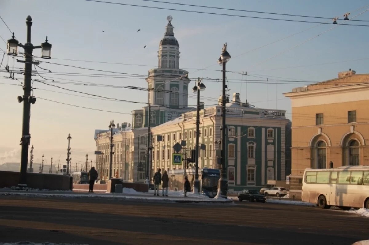    В Петербурге на фоне рекордного тепла сошёл снежный покров