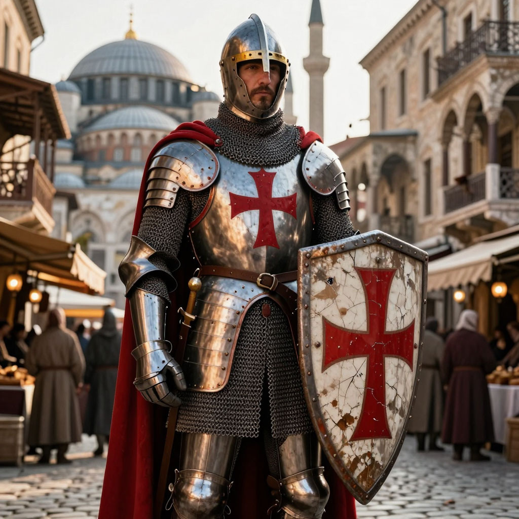 Крестоносцы в тринадцатом веке любили пощипать ресурсы Византии, Второго Рима.