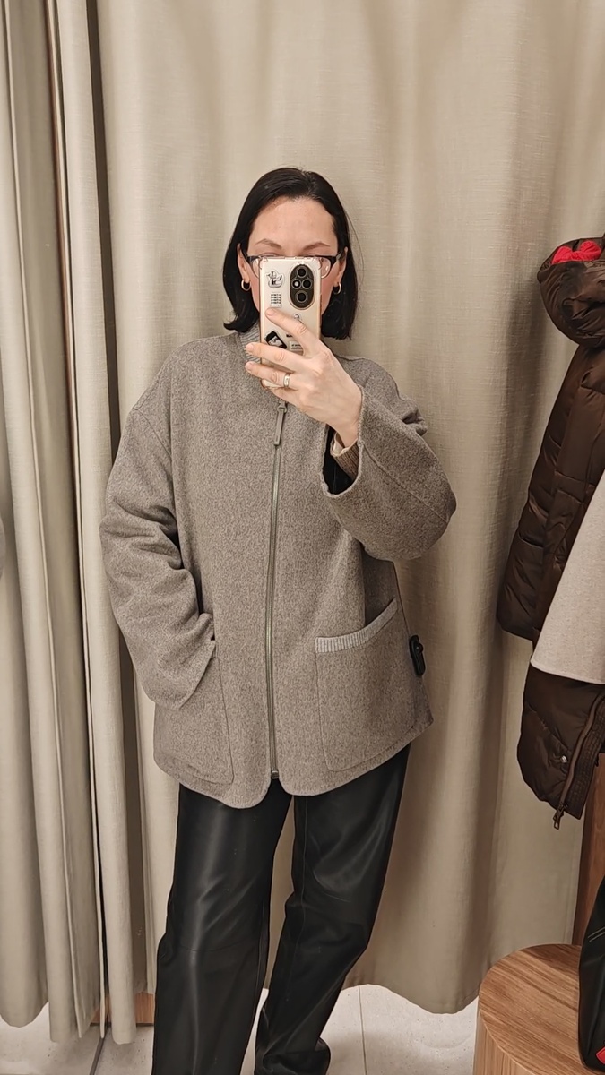 Примеряла курточку в магазине Lime и размещала пост на эту тему в телеграме