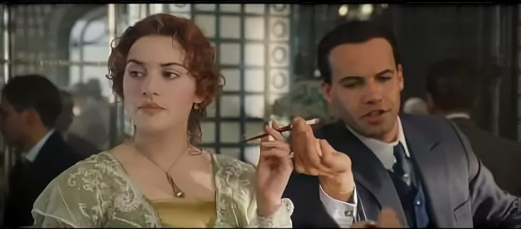 Кадр из фильма "Титаник"