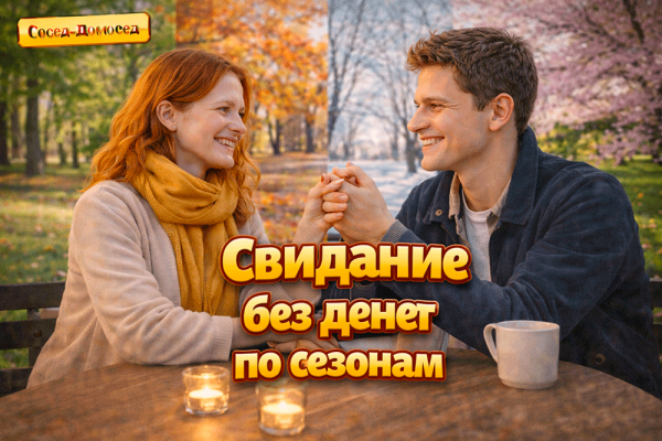 Свидание без денег часть 2 😅❤️ ещё 48 идей по сезонам, 12 сценариев на 30 минут, романтика