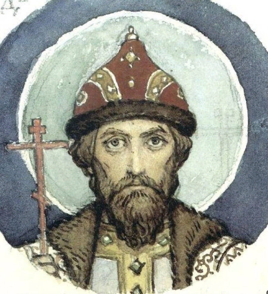 Андрей Юрьевич Боголюбский (1111, Ростов Великий, Киевская Русь — 1174 года (63 года), Боголюбово, Великое княжество Владимирское) — князь, великий князь Владимирский (1157–1174). Сыграл роль в образовании Владимиро-Суздальского княжества на северо-востоке Руси и в оформлении новой политики, направленной на превращение Владимира-на-Клязьме в главный политический центр Руси. Андрей Боголюбский (Виктор Васнецов. Эскиз росписи Владимирского собора в Киеве, 1885—1896. Государственная Третьяковская галерея, Москва)