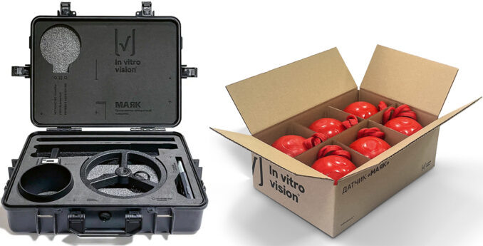 Комплектация противоударного кейса; норма упаковки датчиков «МАЯК»