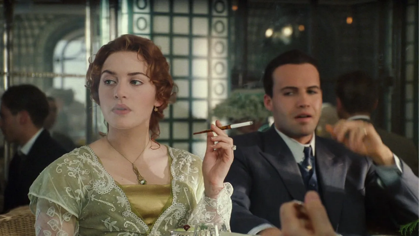 Кадр из фильма "Титаник"