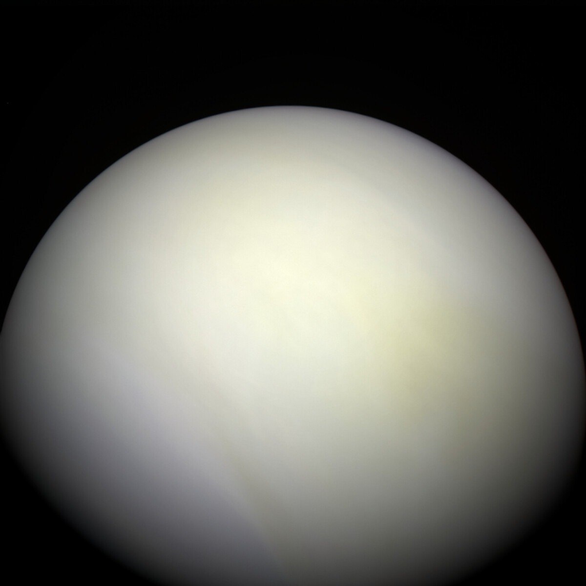 Цветное изображение Венеры в видимом свете, полученное 5 июля 2007 года космическим аппаратом NASA MESSENGER / © NASA/Johns Hopkins University Applied Physics Laboratory/Carnegie Institution of Washington