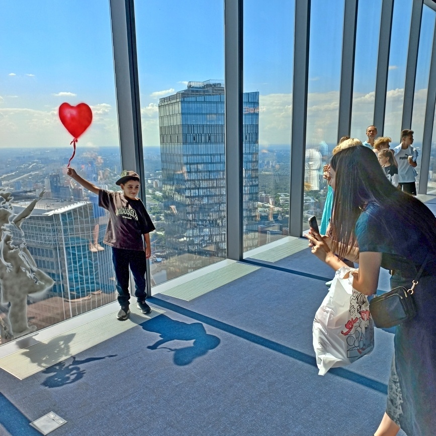 ПодарокСервис посещение смотровой площадки небоскрёба Москва-Сити