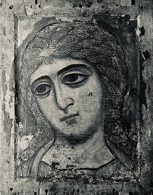 Изображение: «Ангел Златые Власы» (Архангел Гавриил). Государственный Русский музей, Санкт-Петербург.