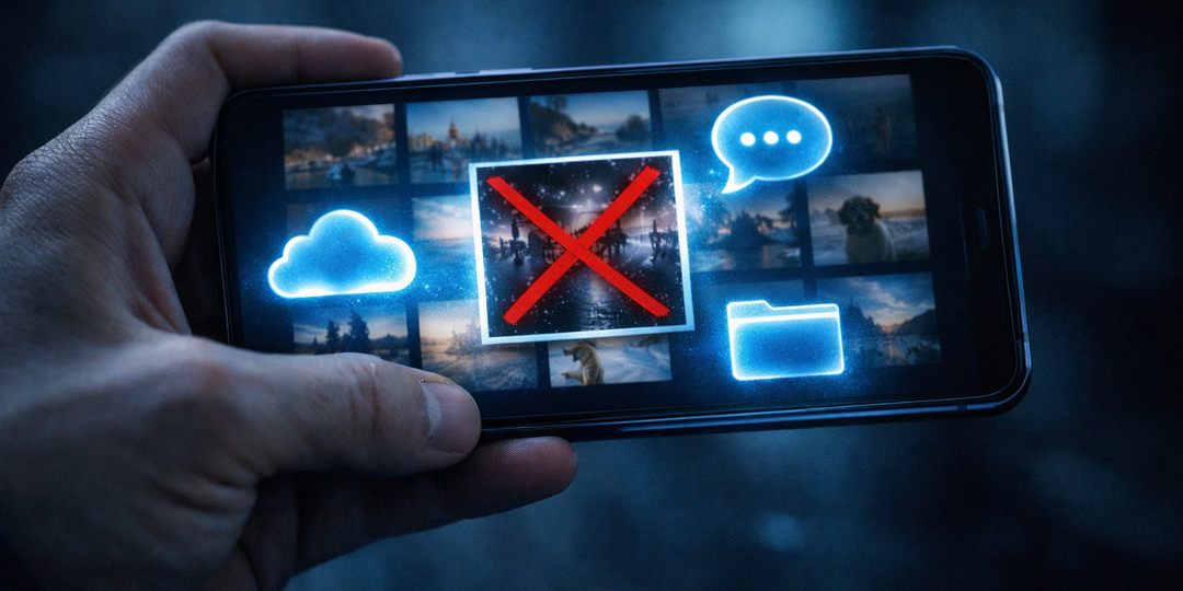 Вы нажали «удалить». Фото исчезло. Но не совсем — вот где оно ещё хранится