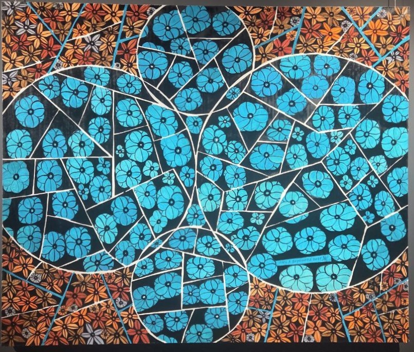 Аквамарин 2025 холст, масло