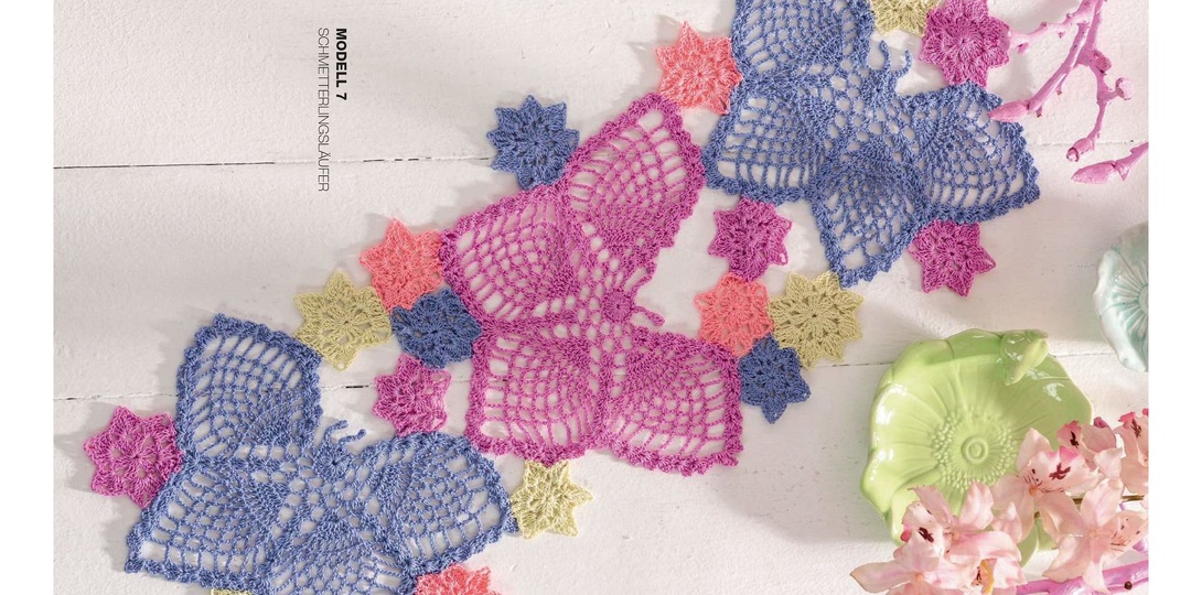 Вязаные изделия крючком для весеннего декора интерьера, которые поднимут настроение даже в дождливый день