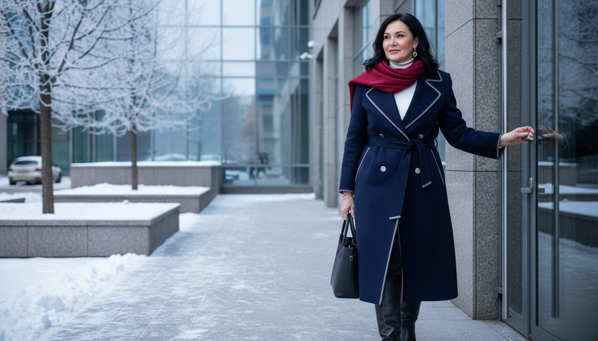 Глубокие холодные тона и контраст — палитра Тёмной Зимы в действии