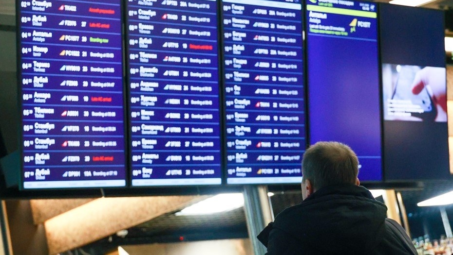    Обстановка в аэропорту "Внуково" Автор фото: Мария Семенова/ТАСС