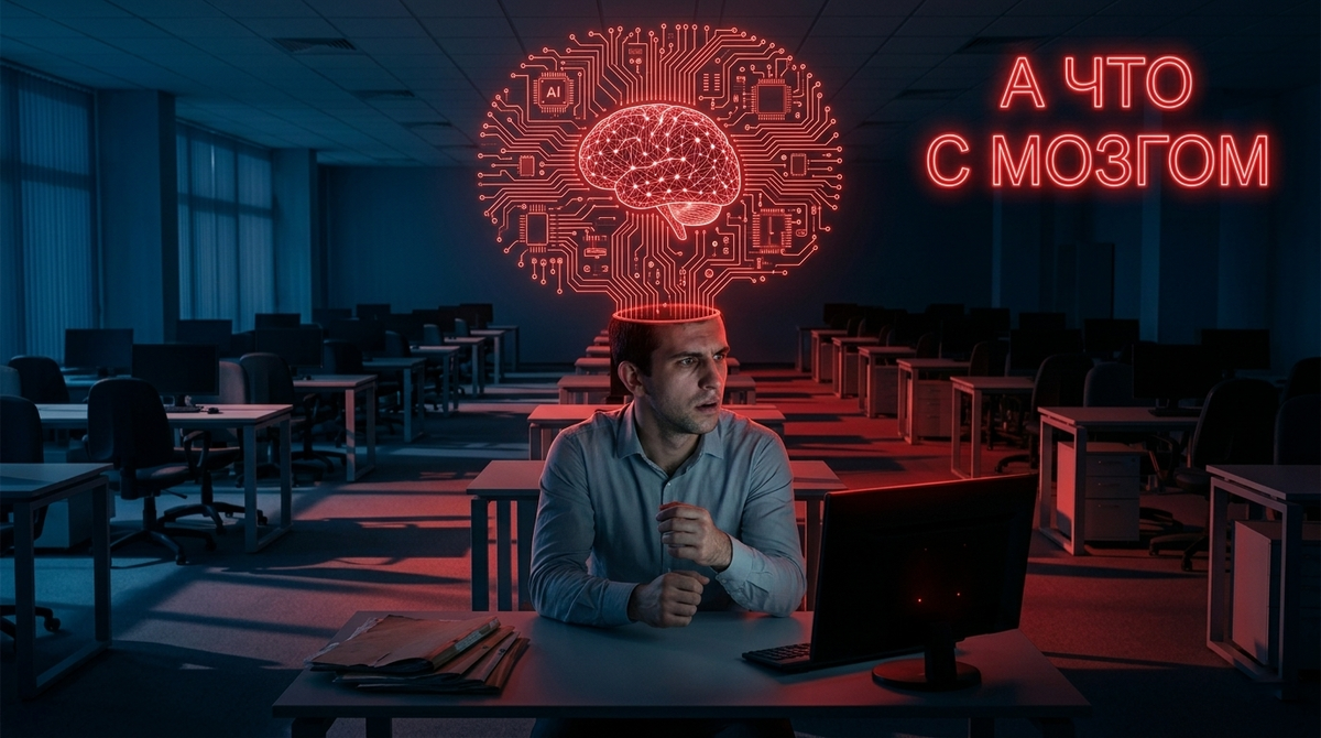 Чем чаще обращаемся к нейросети - тем меньше думаем сами