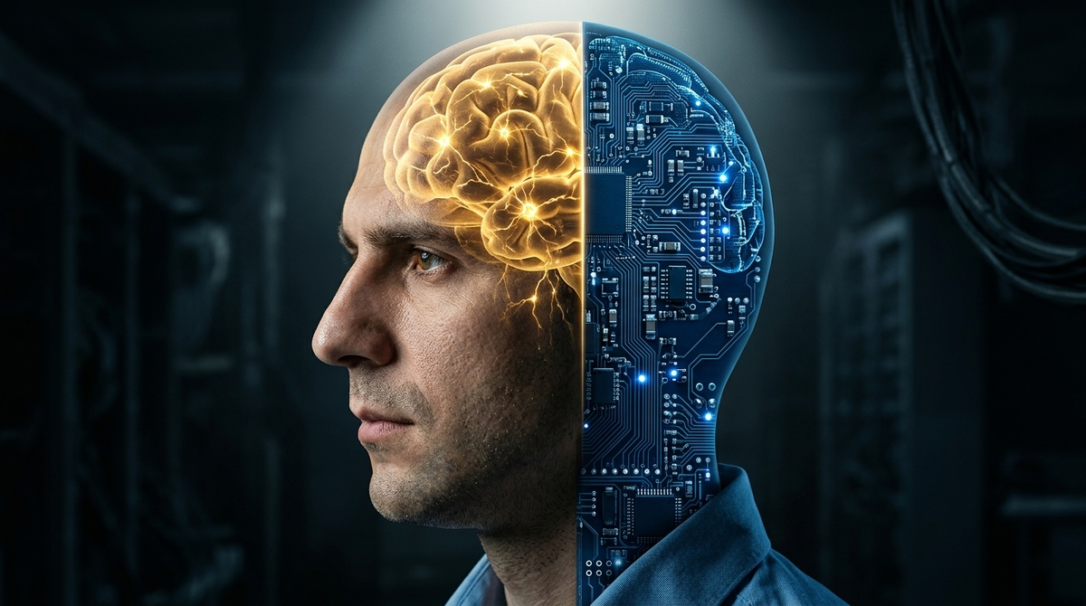 Один думает - другой ждёт ответа от нейросети