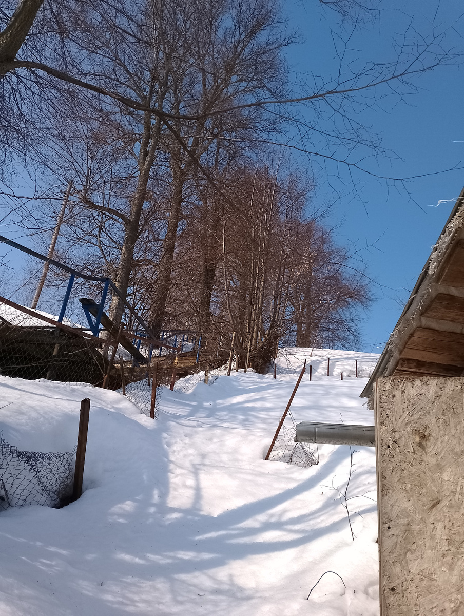 Какое небо голубое!