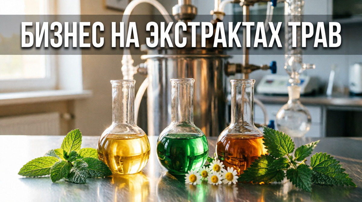 Бизнес на экстрактах трав