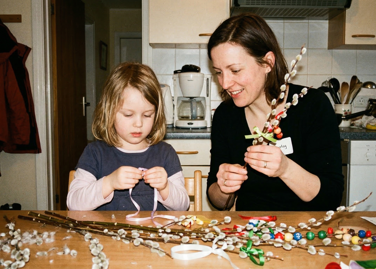 Вербное воскресенье с детьми