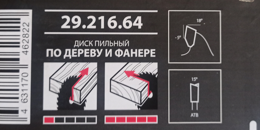 Пильные диски Woodwork. Как разобраться в их классификации.