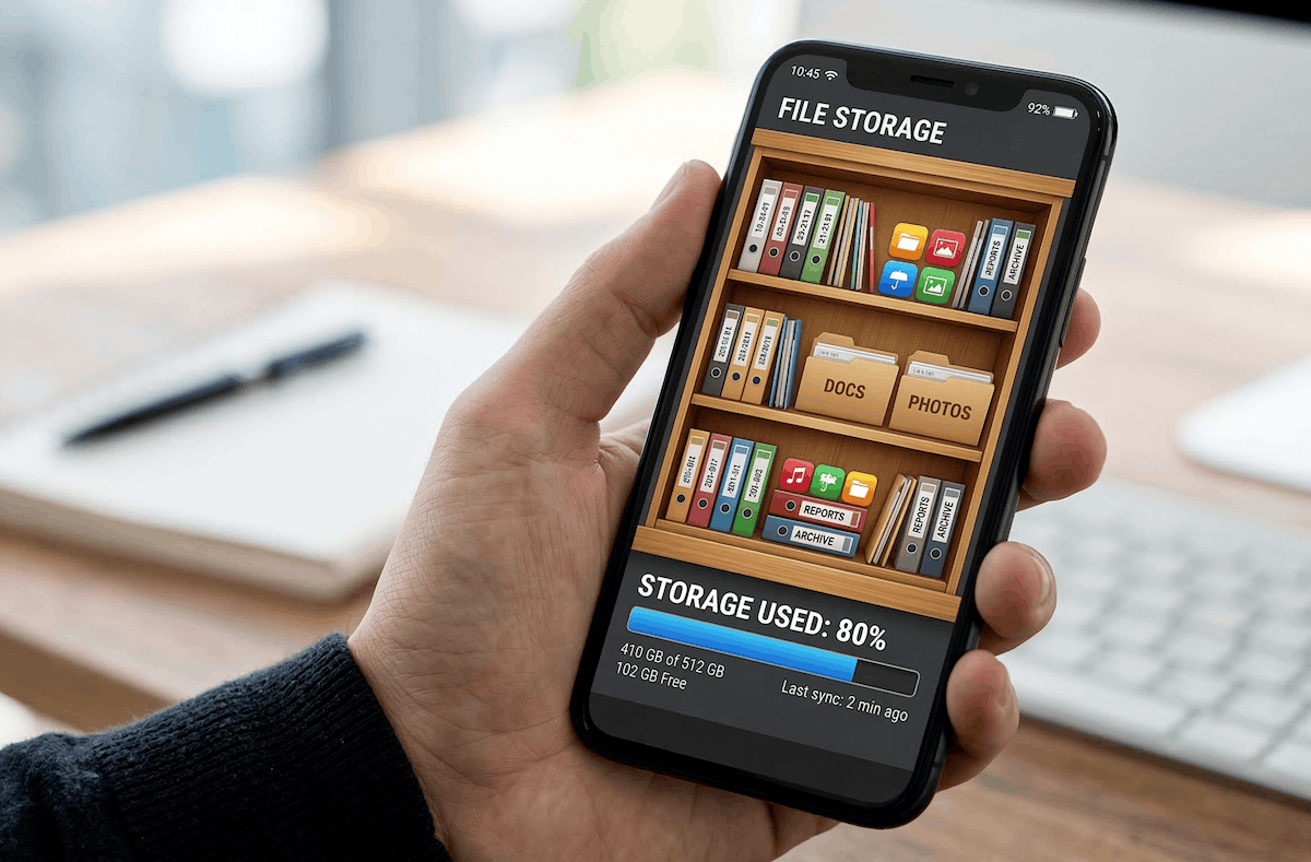    Мало кто задумывается о хранилище смартфона.