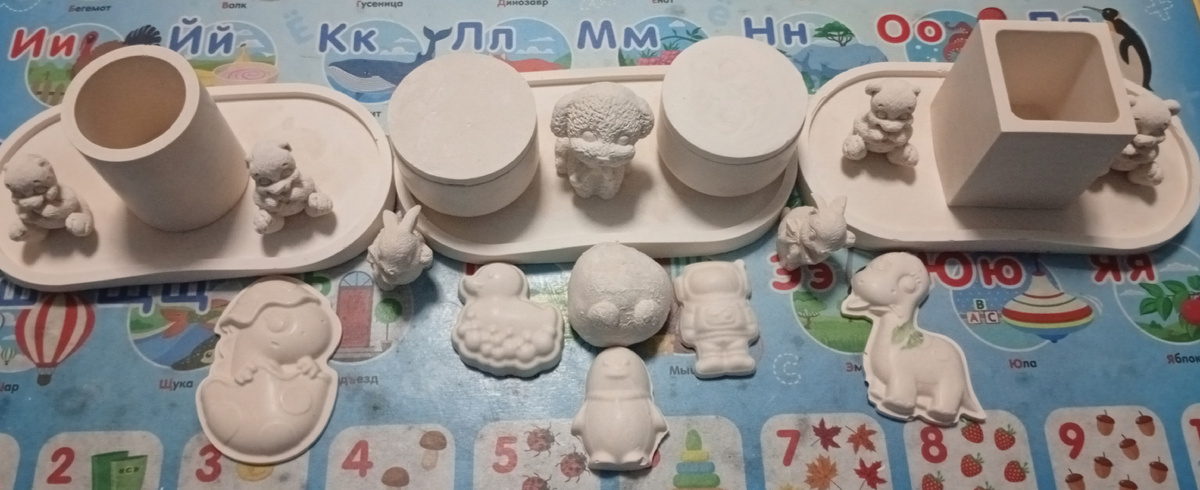 Наши изделия из гипса