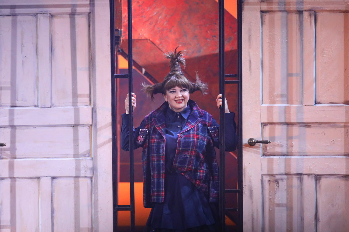 Нина Квасова в спектакле "Тим Талер, или Проданный смех". 2026 г. Фото автора.