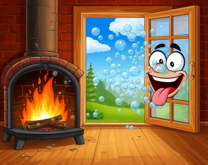 Свежий воздух - хороший другпринцессы. Изображение создано нейросетью Шедеврум