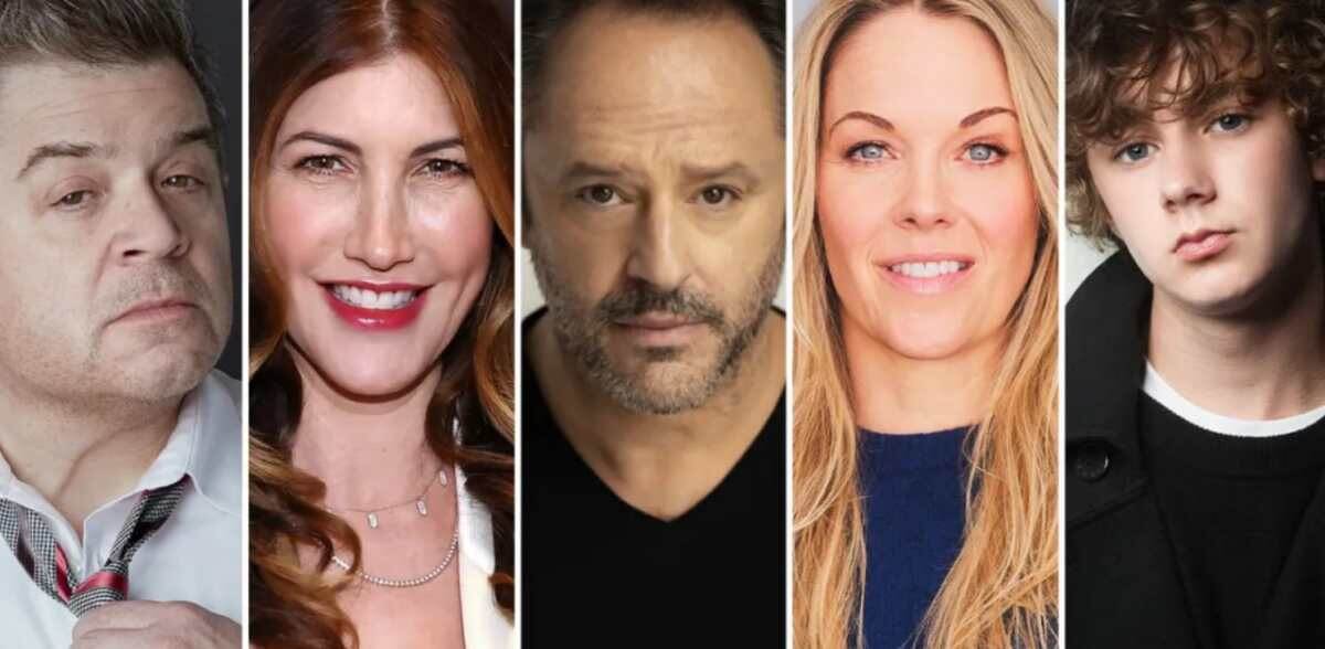 Пэттон Освальт, Джеки Сэндлер, Гил Беллоуз, Андреа Андерс, Люк Росслер/ Источник: Sam Jones/Getty/Courtesy/Joanna DeGeneres/Rob Gilbert (Deadline)