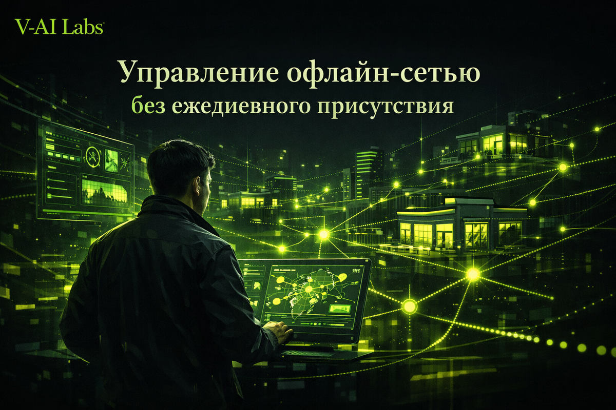   Как управлять офлайн-сетью без ежедневного присутствия