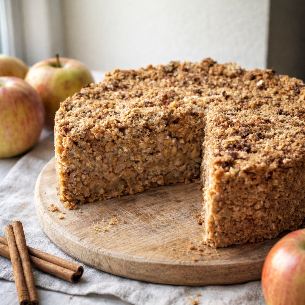 пирог с яблоками