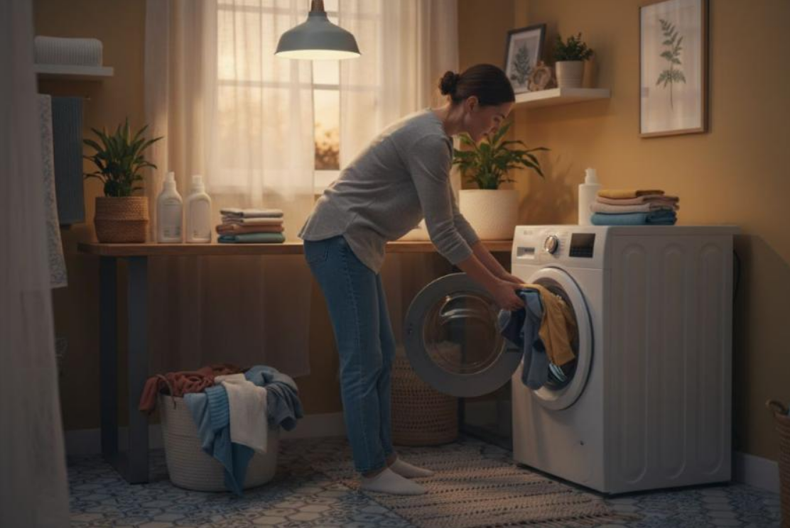 можно ли стирать ночью