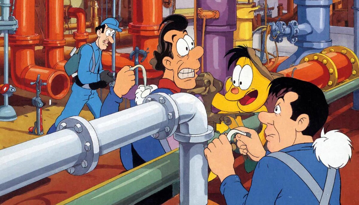 Герметизация стыков асбестоцементных труб сухой готовой смесью 