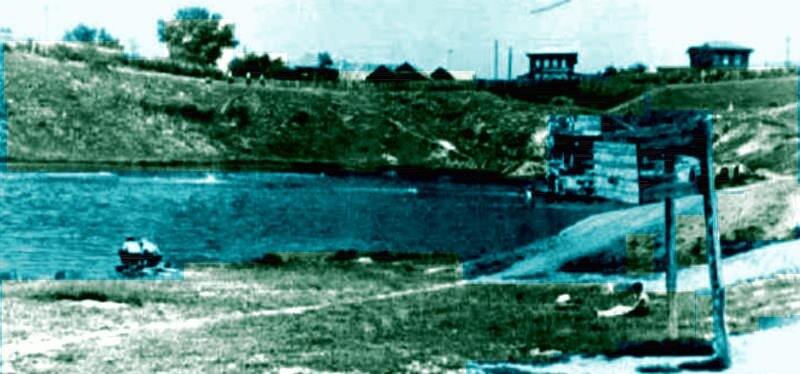 Кокуйская яма в Алапаевске. Заброшенные железнорудные копи.