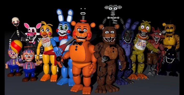 Аниматроники из 2 части