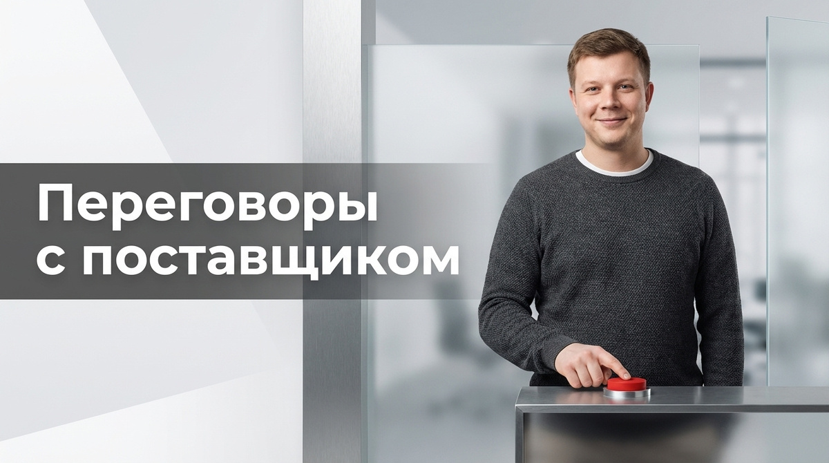 Переговоры с поставщиком без конфликтов