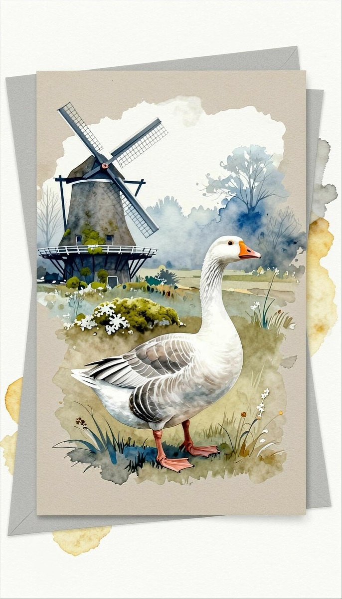 Гусь лапчатый ждет подписчиков