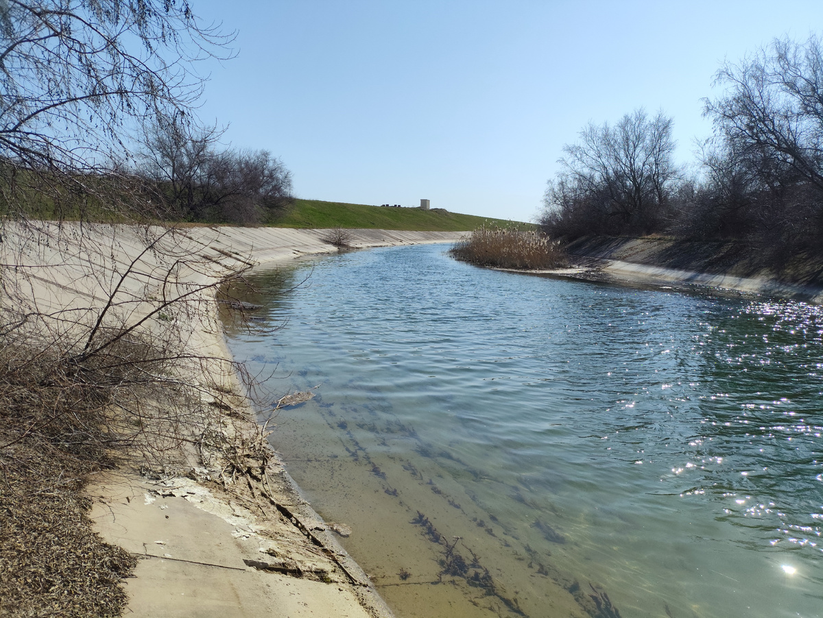 Воды мало...