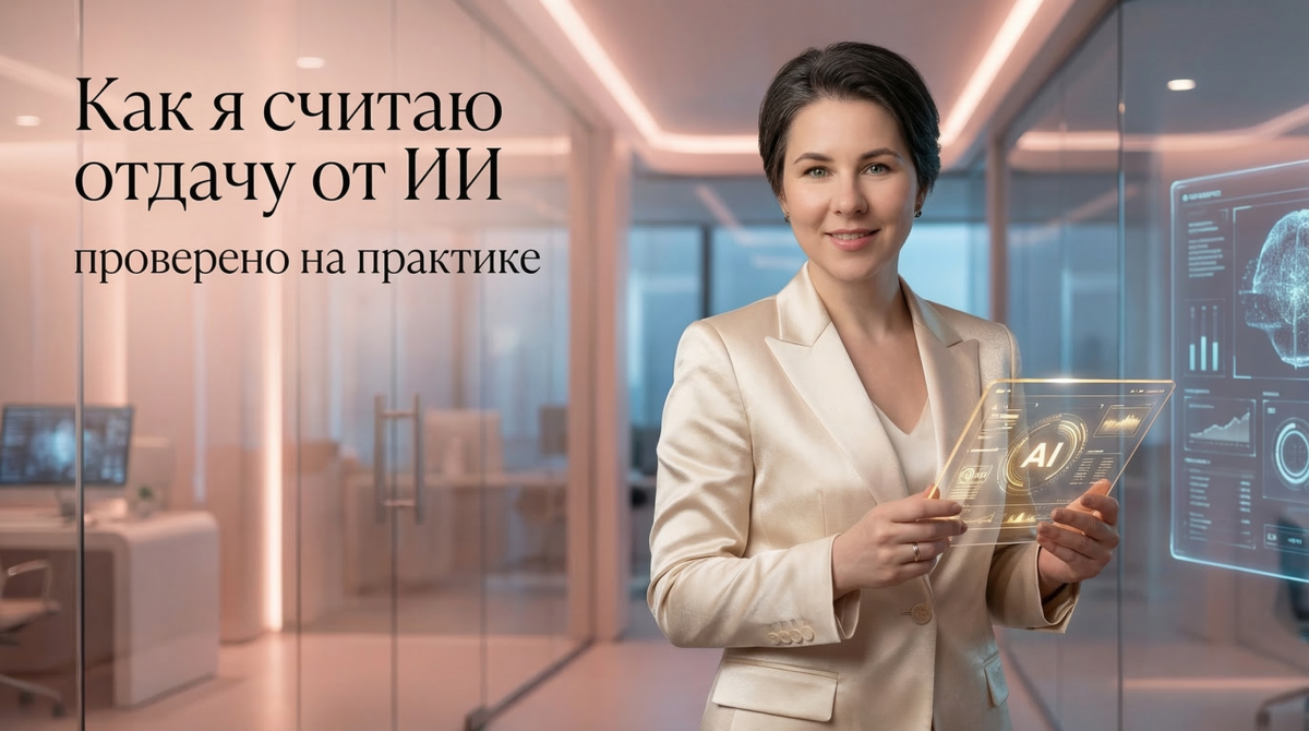    ROI нейросети на практике — как считать за неделю | Автор: Мария Литвинова Мария Литвинова