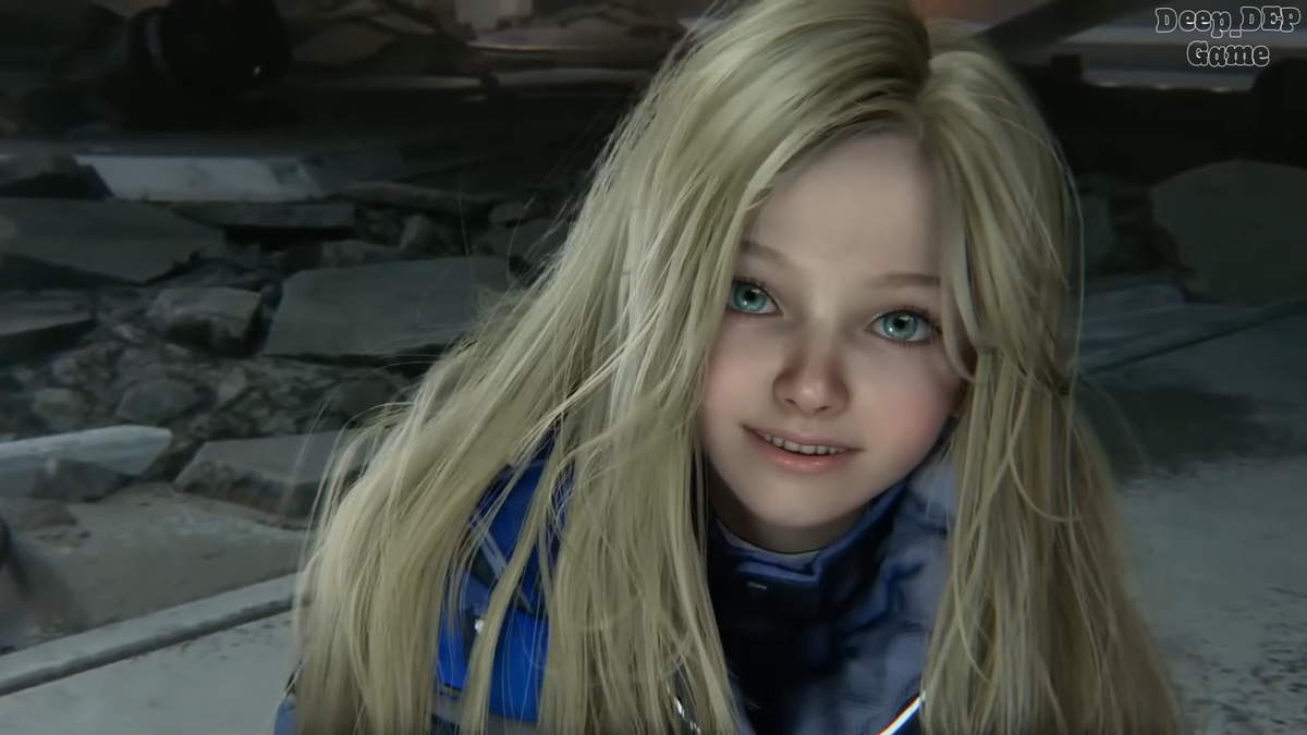 Диана, андроид в облике маленькой девочки